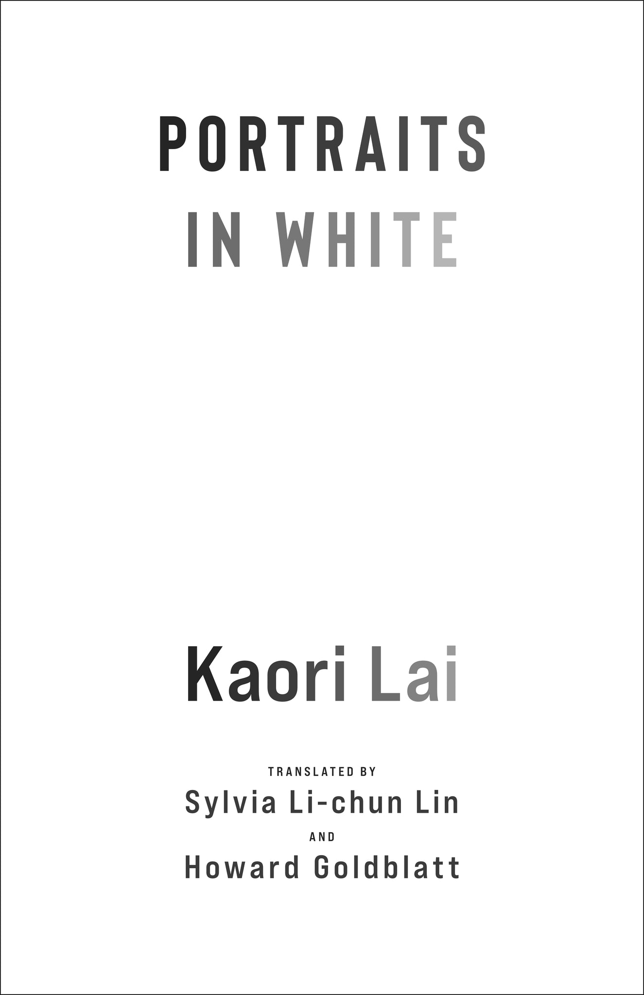 Portraits in White